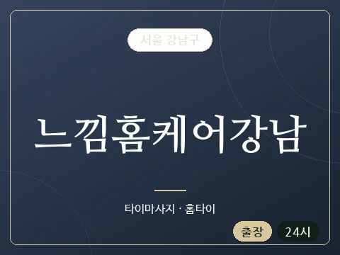 느낌홈케어강남 · 서울 강남구