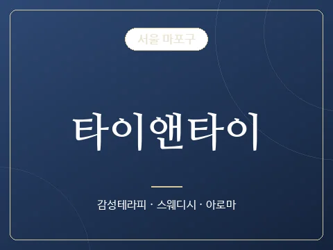 타이앤타이 · 서울 마포구