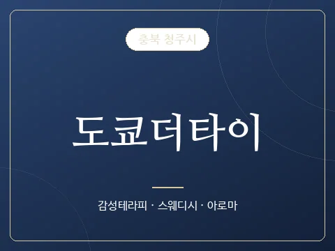 도쿄더타이 · 충북 청주시