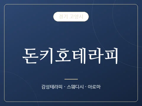 돈키호테라피 · 경기 고양시